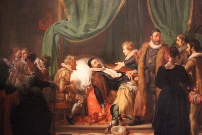 The Deathbed of William of Orange by Woutherus Mol